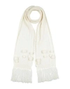 Pennyblack Woman Scarf White Size - Acrylic, Wool