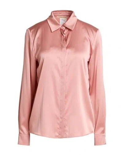 Pennyblack Woman Shirt Blush Size 6 Silk In Pink