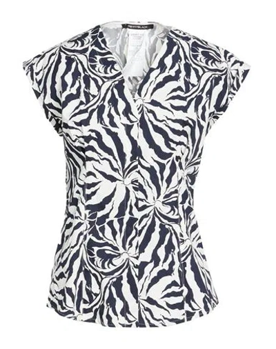 Pennyblack Woman Shirt Midnight Blue Size 6 Cotton