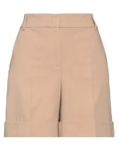 Pennyblack Woman Shorts & Bermuda Shorts Sand Size 10 Polyresin, Viscose, Elastane In Beige