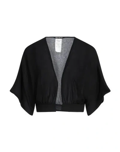 Pennyblack Woman Shrug Black Size 10 Polyester In Black