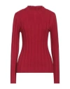 Pennyblack Woman Sweater Brick Red Size M Viscose, Polyester