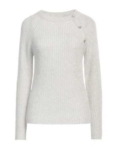 Pennyblack Woman Sweater Light Grey Size Xl Polyester, Acrylic, Mohair Wool, Polyamide