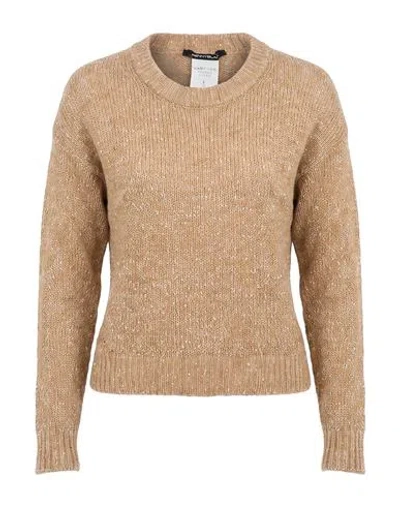 Pennyblack Woman Sweater Sand Size Xs Polyester, Acrylic, Mohair Wool, Wool, Elastane In Beige