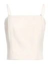 Pennyblack Woman Top Beige Size 10 Polyester, Elastane