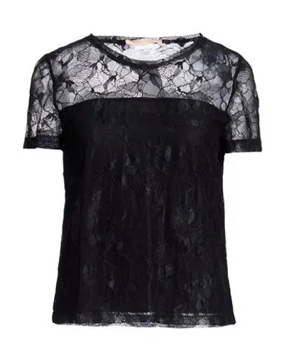 Pennyblack Woman Top Black Size 8 Polyamide