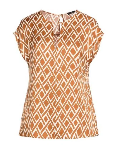Pennyblack Woman Top Brown Size 4 Viscose