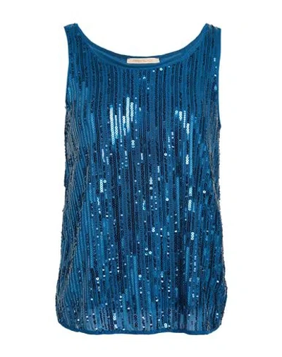 Pennyblack Woman Top Deep Teal Size 8 Polyester, Elastane In Green