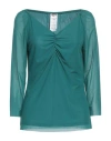 Pennyblack Woman Top Emerald Green Size 8 Polyamide, Elastane In Green