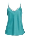 Pennyblack Woman Top Emerald Green Size 12 Polyester