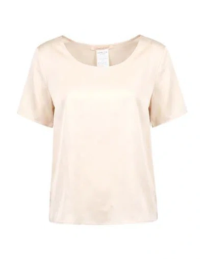 Pennyblack Woman Top Ivory Size 12 Silk, Elastane In White