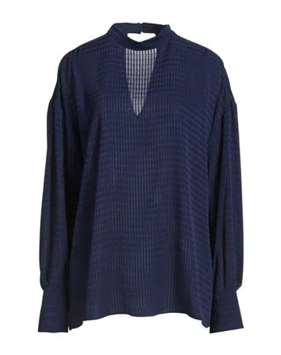 Pennyblack Woman Top Navy Size 8 Polyester