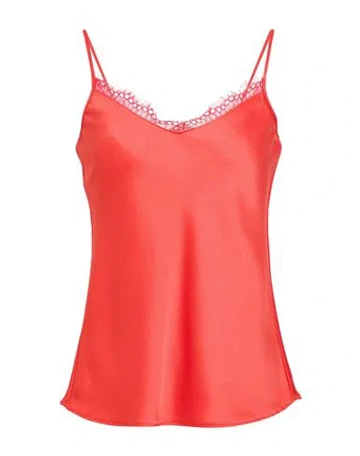 Pennyblack Woman Top Orange Size 8 Polyester