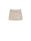 Pennyblack Women's Miniskirt  ♪ In Gold