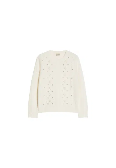 Pennyblack Women's Sweater  Pbpo In White