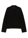 Pennyblack Wrap Jumper In Black