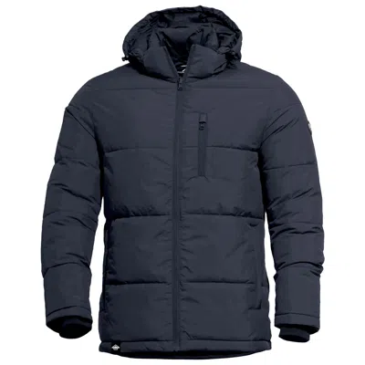 Pre-owned Pentagon Taurus Puffer Jacket Mens Winter Coat Water Resistant Midnight Blue