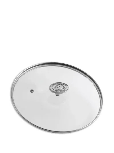 Pentole Agnelli Knob Glass Pan Lid In Metallic