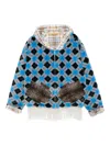 Penultimate Checked Jacket In Blue