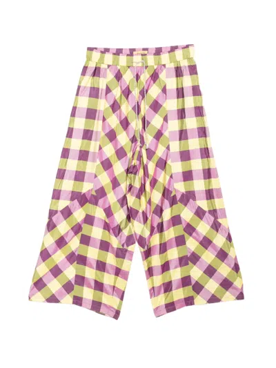 Penultimate Checked Trousers In Multi