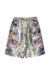 Penultimate Printed Shorts In Multi