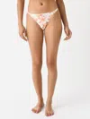 Peony Holiday Bikini Bottom In Sweet Nothings In Beige