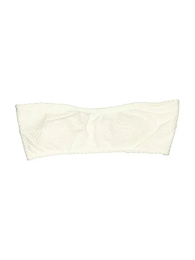 Peony Swimwear Swimsuit Top Ivory Swimwear In White