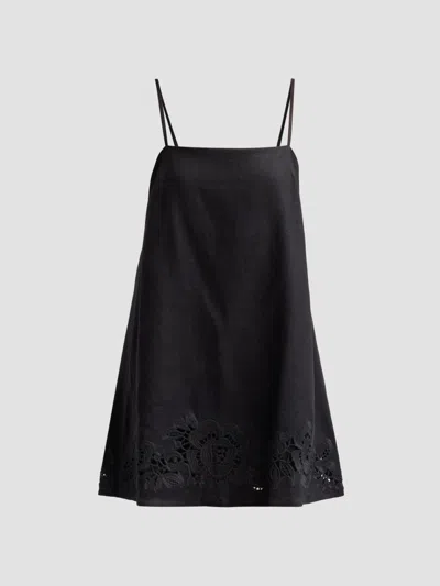 Peony Women's Enamour Holiday Mini Dress In Noir