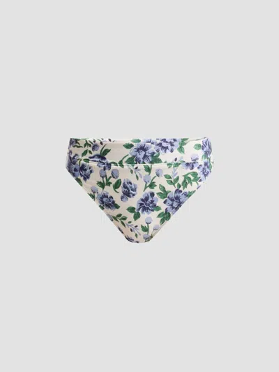 Peony Women's Enamour Mid-high-cut Bikini Bottom In Provence