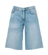 People Jeans Medium Denim In Blue