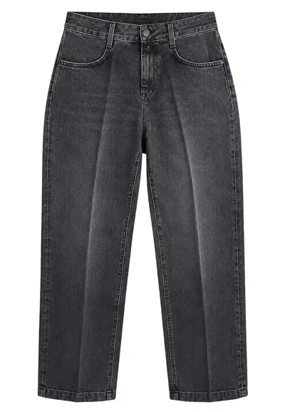 People Jeans Straight Leg  In Black