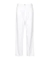 People Jeans White In White