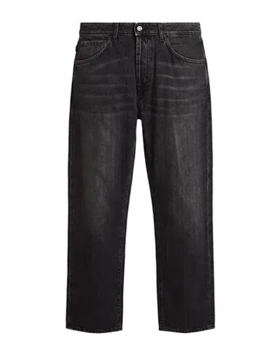 People (+)  Man Jeans Black Size 36 Cotton