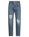 People (+)  Man Jeans Blue Size 30 Cotton In Blue