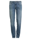 People (+)  Man Jeans Blue Size 32 Cotton, Elastomultiester, Elastane In Blue