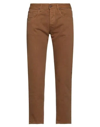People (+)  Man Jeans Brown Size 31 Cotton