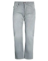People (+)  Man Jeans Grey Size 34 Cotton, Elastane In Gray
