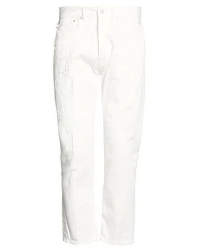 People (+)  Man Jeans White Size 31 Cotton