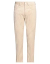 People (+)  Man Pants Cream Size 33 Cotton In White