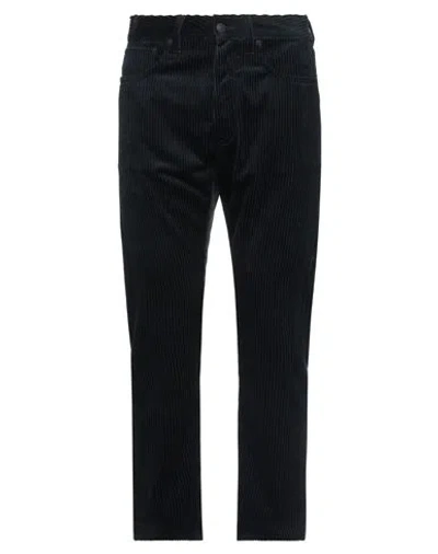 People (+)  Man Pants Midnight Blue Size 33 Cotton