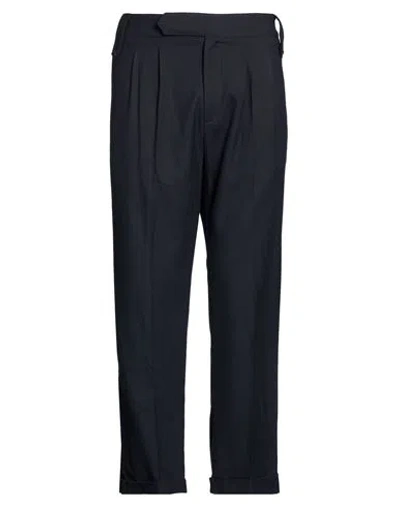 People (+)  Man Pants Midnight Blue Size 36 Wool