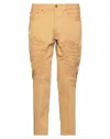 People (+)  Man Pants Mustard Size 31 Cotton In Yellow