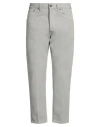 People (+)  Man Pants Taupe Size 32 Cotton In Grey