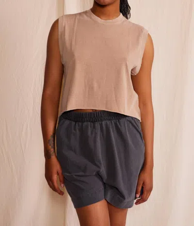 People Of Leisure Ana Tank Top In Brown