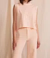 People Of Leisure Ana Tank Top In Light Pink