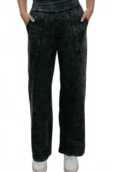 People Of Leisure Comfy Pant In Black