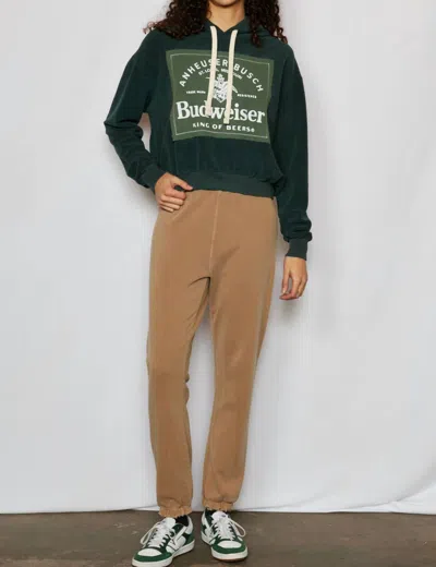People Of Leisure Essential Sweatpants In Camel