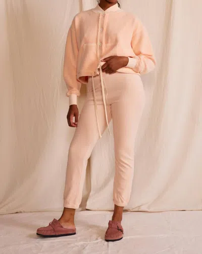 People Of Leisure Essential Sweatpants In Light Pink