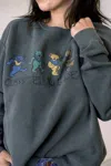 People Of Leisure Grateful Dead Backstage Sweatshirt In Black