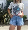 People Of Leisure Grateful Dead 'keep On' Tee In Ivory